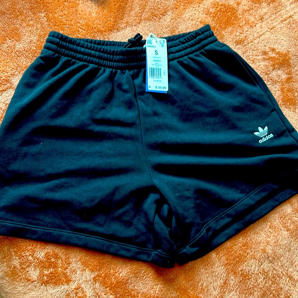 I am selling this cute adidas shorts size Small